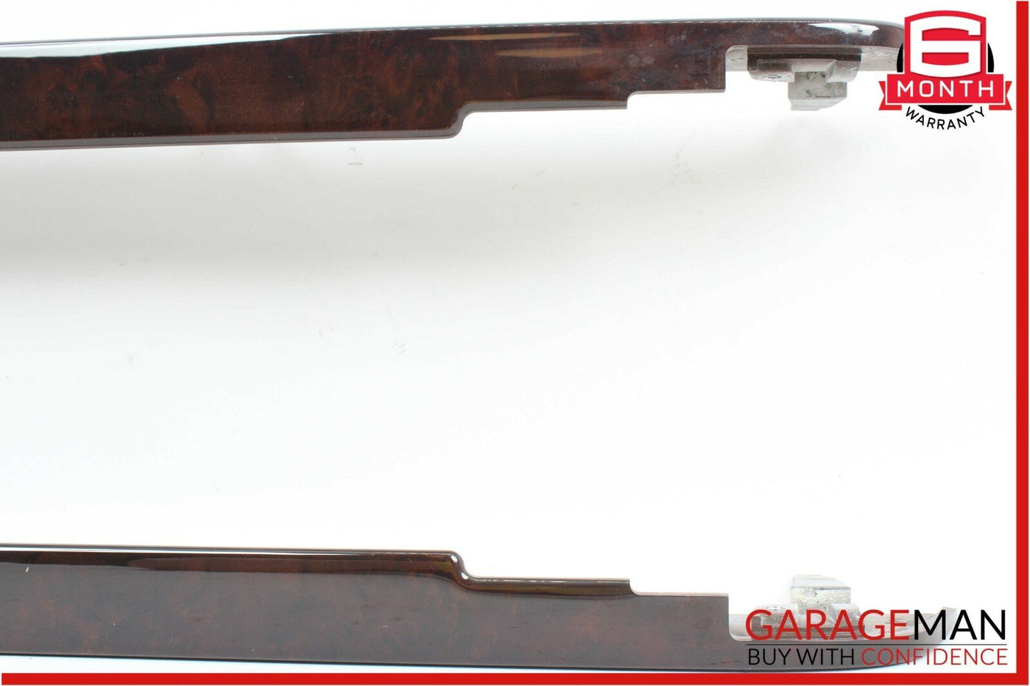 07-09 Mercedes W221 S450 S550 Front Center Console Armrest Trim Panel Wood Bezel