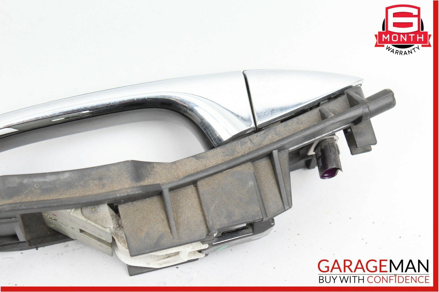 01-04 Mercedes W203 C240 Front Right Exterior Door Handle Black OEM