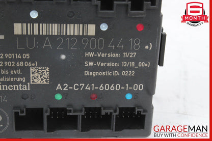 08-17 Mercedes C250 SLK250 Front Left Driver Side Door Control Module Unit