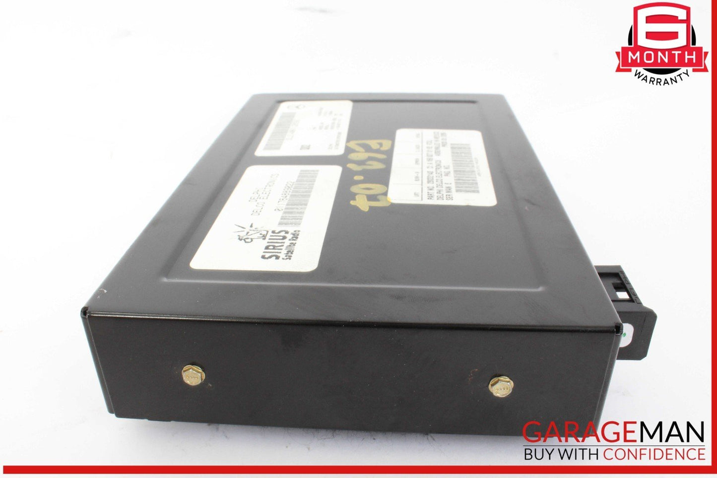 03-09 Mercedes W211 E63 AMG GL450 Sirius Satellite Radio Receiver 1698270162 OEM
