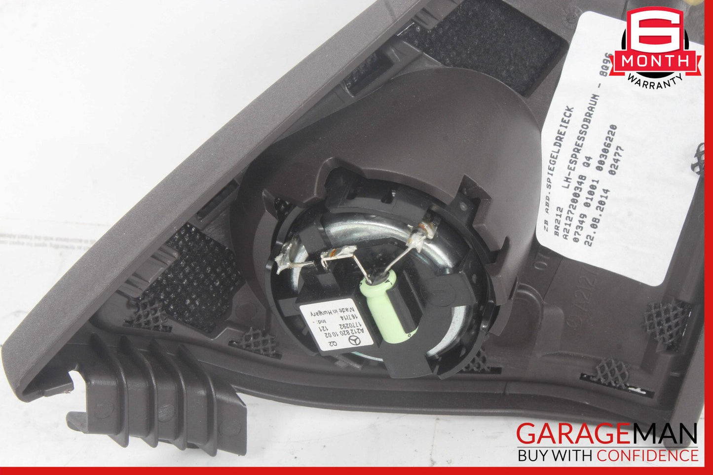 10-16 Mercedes W212 E350 E550 E63 AMG Front Left Side Door Tweeter Speaker Cover