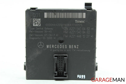07-09 Mercedes W221 S550 S63 CL550 Central Gateway Control Module 2215406462 OEM