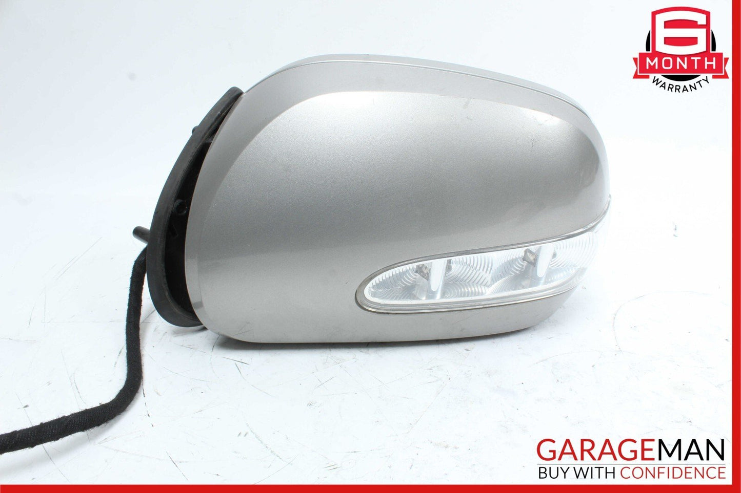 07-08 Mercedes X164 GL450 4MATIC Front Left Side Mirror Door Rear View Silver
