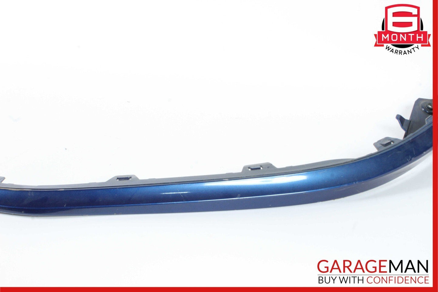 17-19 Porsche 911 Turbo S Front Lower Bumper Lid Cover Trim Panel Blue OEM