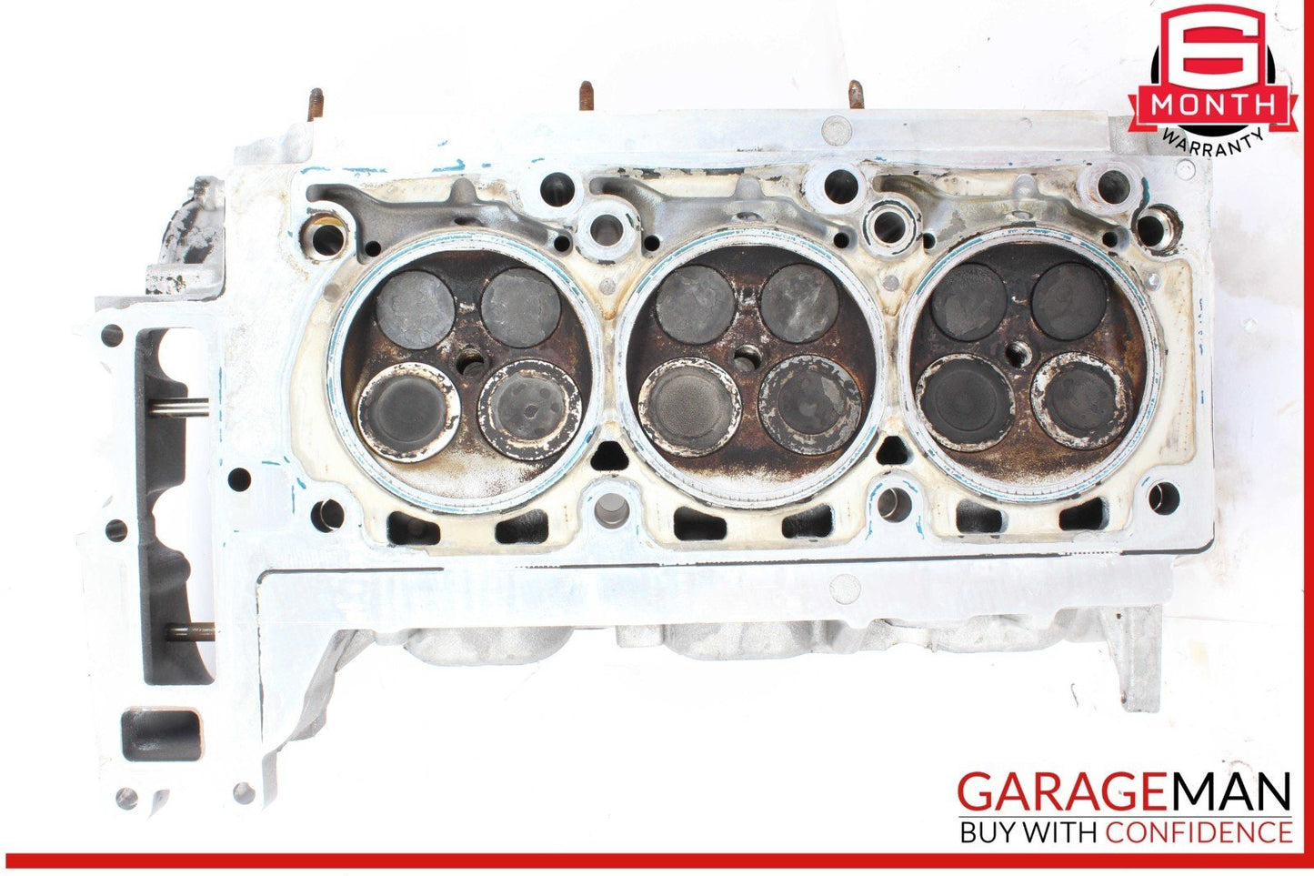 10-13 Mercedes W221 S400 Hybrid 3.5L Engine Cylinder Head Left OEM