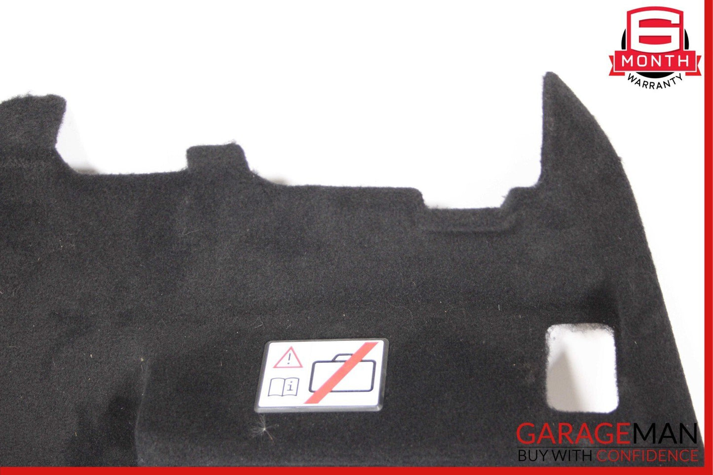 15-18 Ferrari California Front Right Trunk Carpet Liner Panel Cover Black OEM