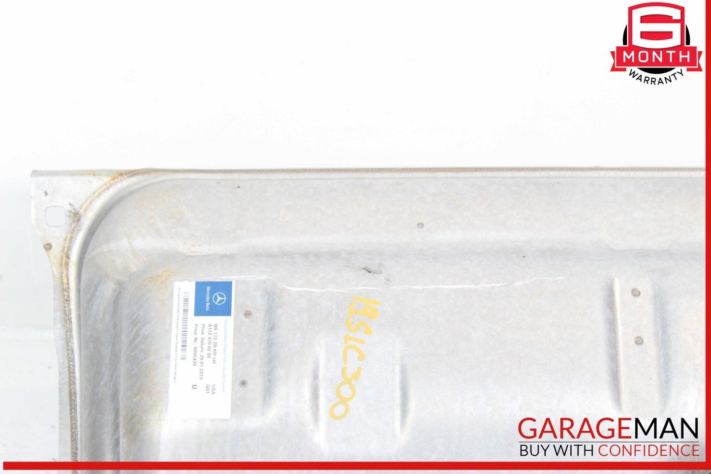 12-20 Mercedes R172 SLC300 Fuel Gas Tank Reservoir Filler Neck Assembly OEM
