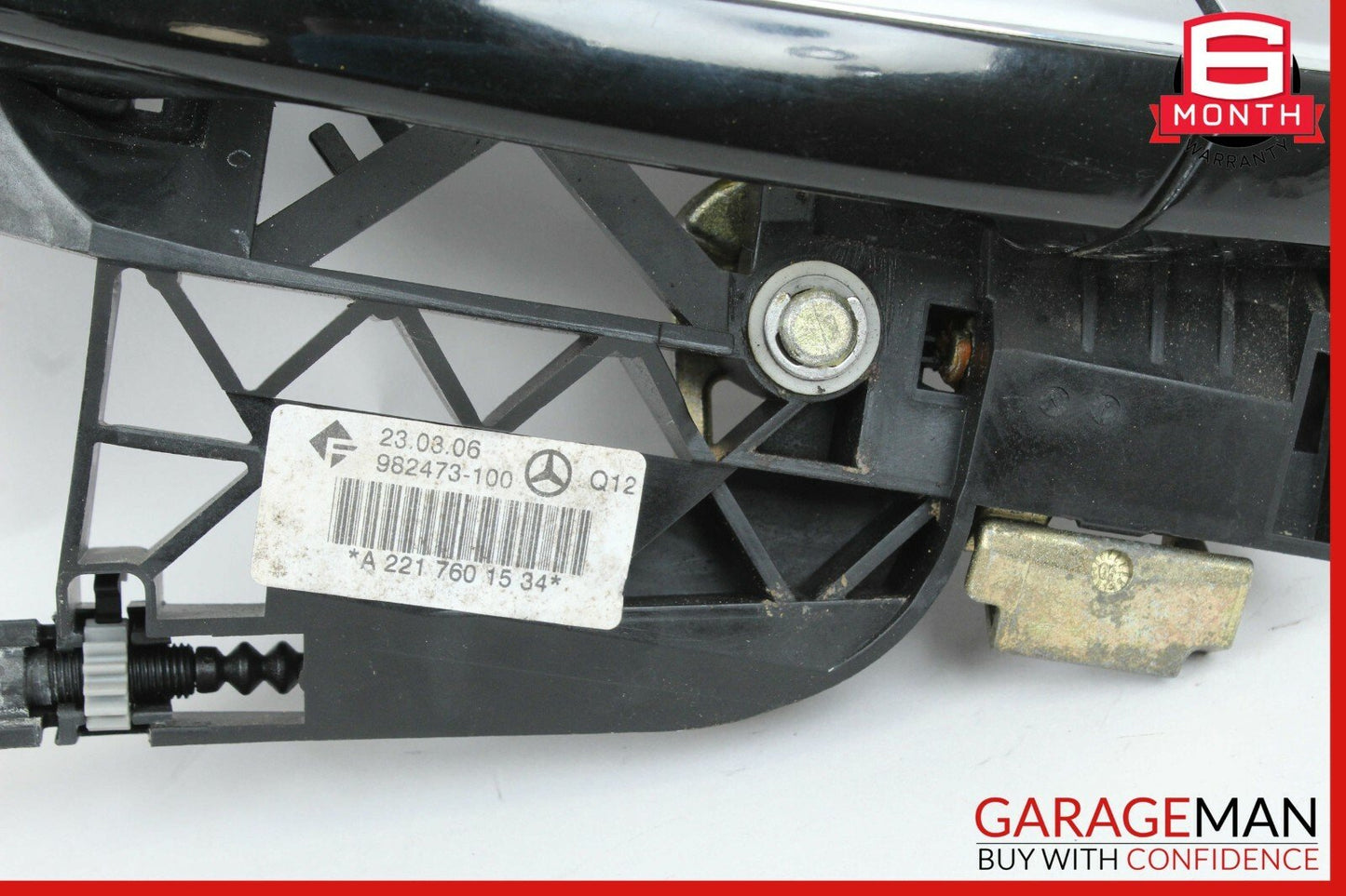 07-13 Mercedes W221 S550 S65 AMG Rear Left Driver Side Exterior Door Handle OEM