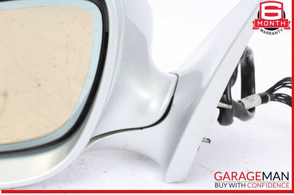 07-09 Mercedes W221 S550 S600 Front Left Side Door Rear View Mirror Silver OEM