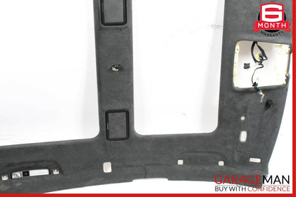 10-13 Mercedes W221 S63 AMG Panoramic Roof Ceiling Headliner Trim Suede Black