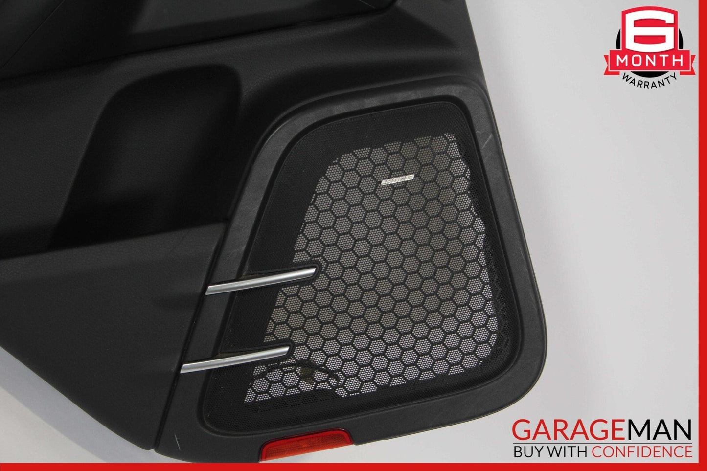 11-18 Porsche Cayenne 958 Rear Left Driver Side Interior Door Panel Assy Black