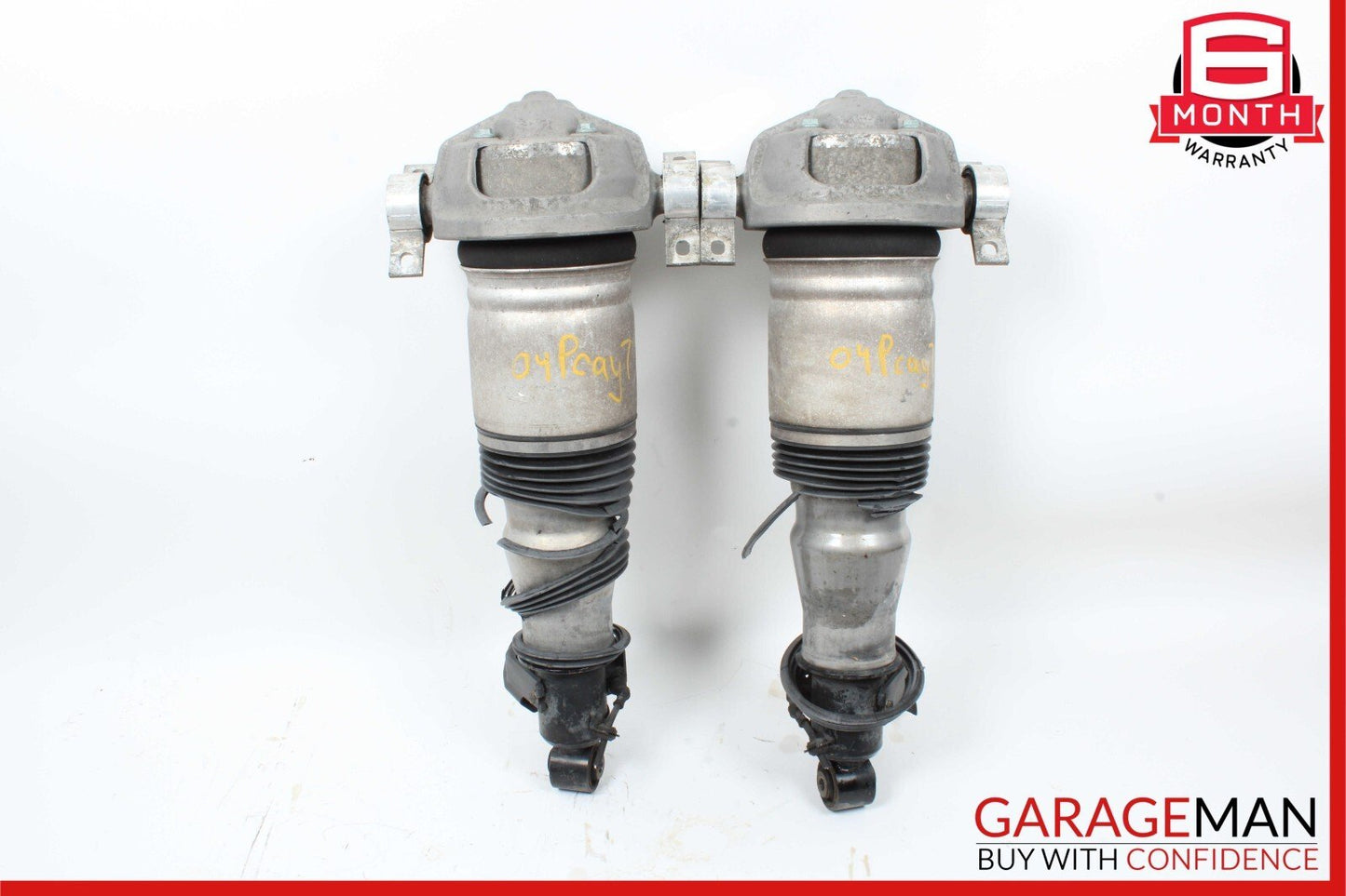03-06 Porsche Cayenne Turbo 955 Rear Air Airmatic Shock Absorber Struts Set of 2