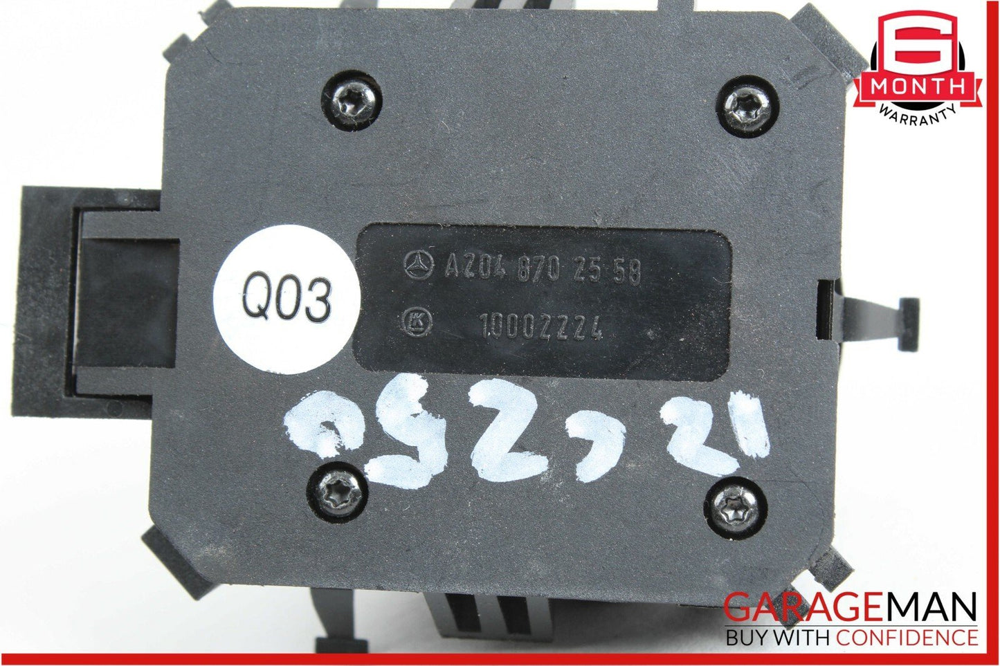 08-15 Mercedes C250 R350 GLK350 Front Left Side Seat Lumbar Switch Controller
