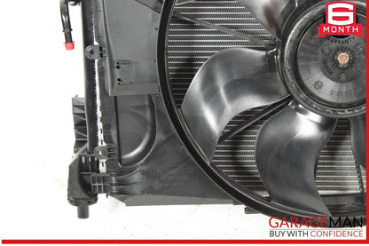 12-15 Mercedes W204 C250 Engine Motor Cooling Radiator A/C AC Condenser Assembly