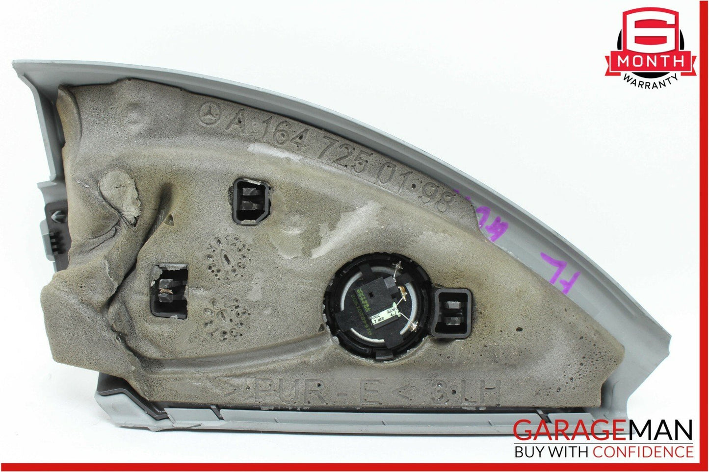 06-12 Mercedes X164 GL450 ML350 Front Left Door Audio Tweeter Speaker Cover Grey