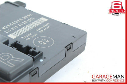 03-09 Mercedes W211 E350 E500 E550 Door Control Module Rear Right Side OEM