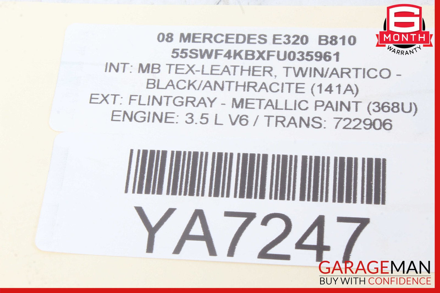 06-12 Mercedes W211 E320 CLS550 SL550 TPMS Tire Pressure Control 1645404701 OEM