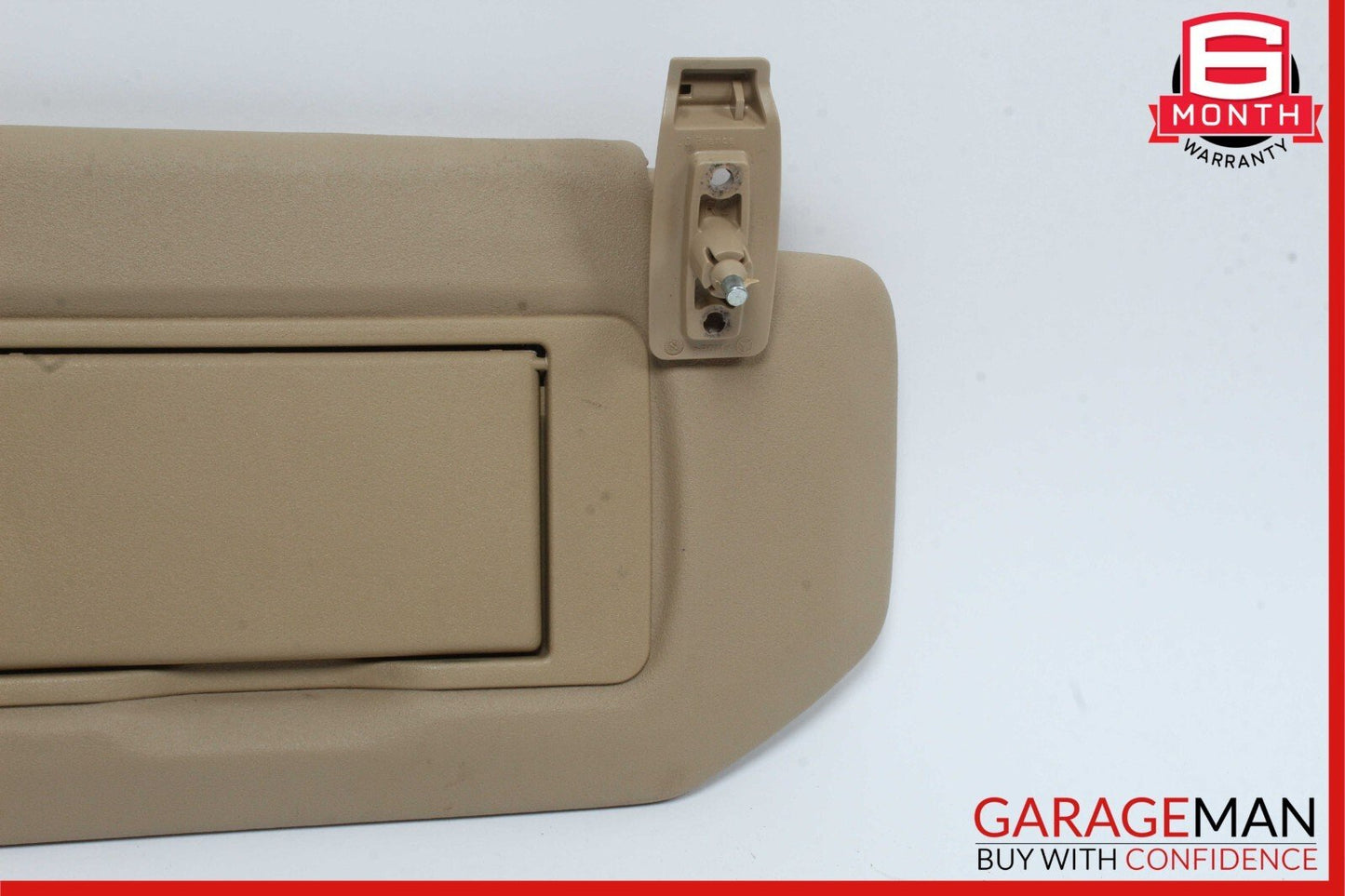 06-08 Mercedes W251 R350 Front Right Passenger Sun Visor Sun Shade Cover Brown
