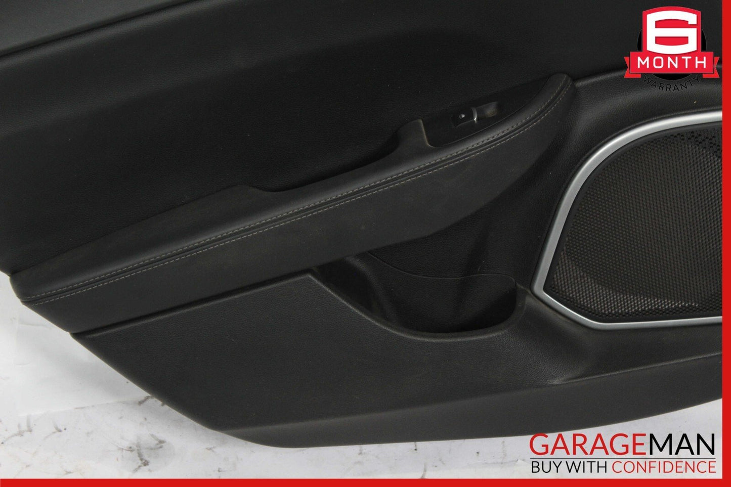 17-19 Alfa Romeo Giulia Rear Left Side Interior Door Panel Trim Cover Assembly