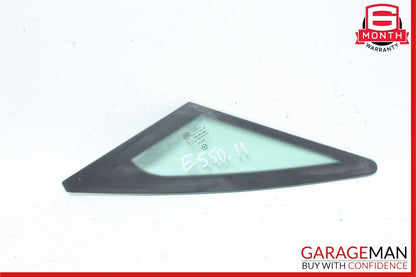 10-13 Mercedes W207 E550 Coupe Rear Right Passenger Side Quarter Window Glass
