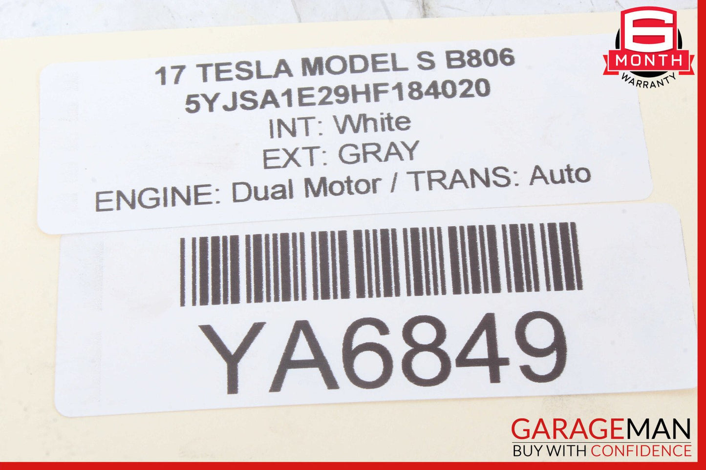 12-20 Tesla Model S Rear Left Door Lock Latch Actuator OEM