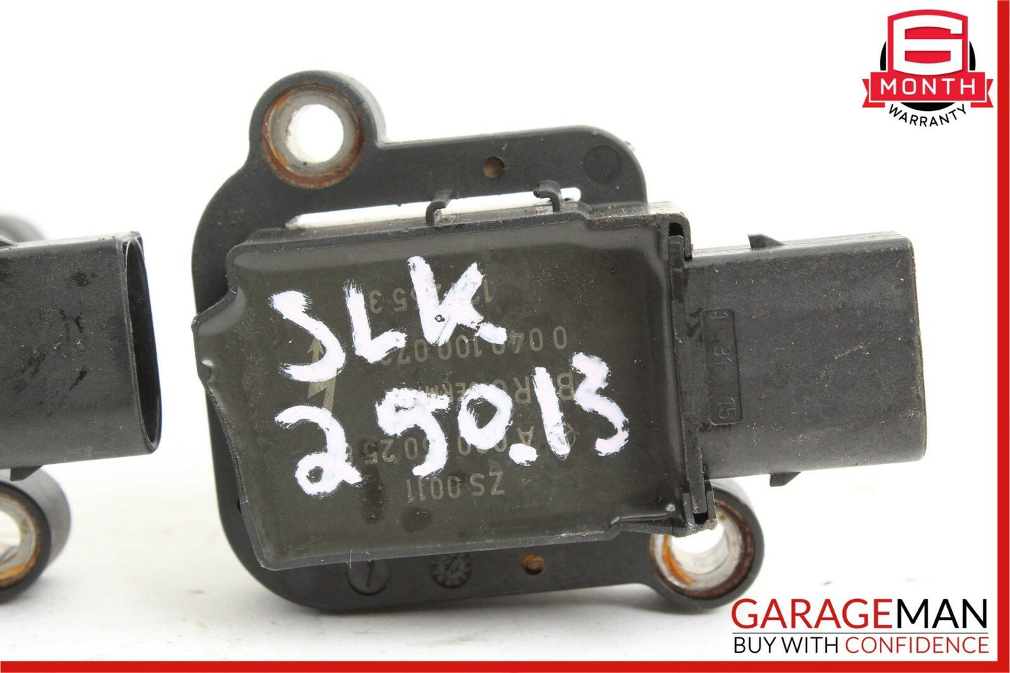 12-14 Mercedes R172 SLK250 Engine Ignition Coil Spark Plug 0001502580 Set OEM