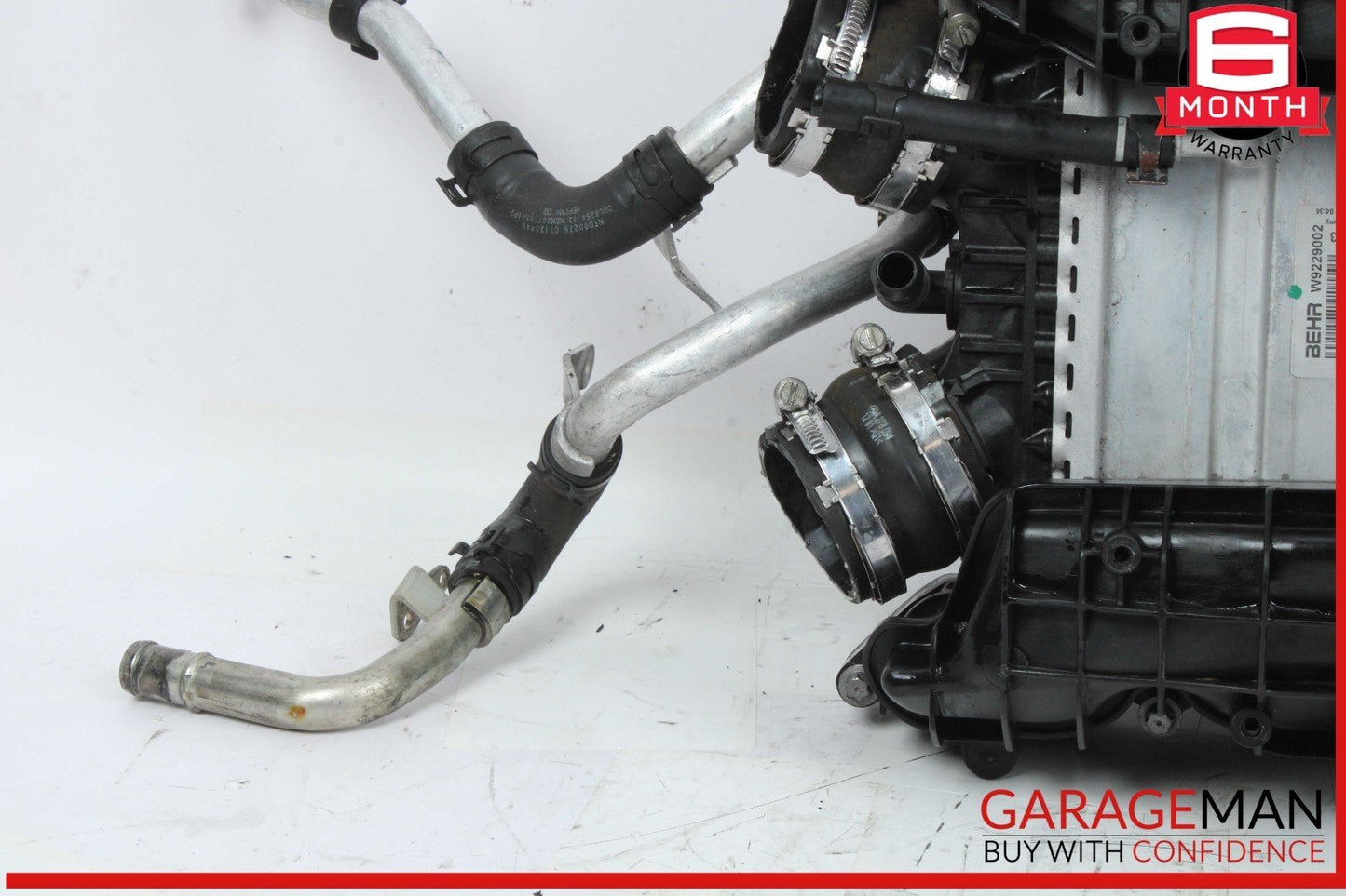 Mercedes X166 GL450 Air Intake Manifold Distributor Engine Intercooler Radiator