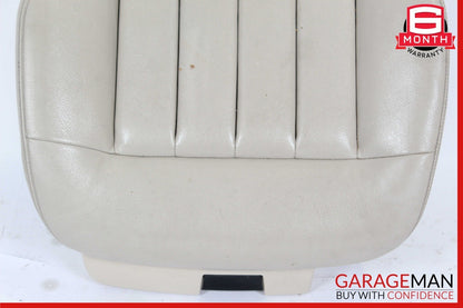 10-16 Mercedes W212 E350 Front Right Lower Bottom Seat Cushion Cover Gray OEM