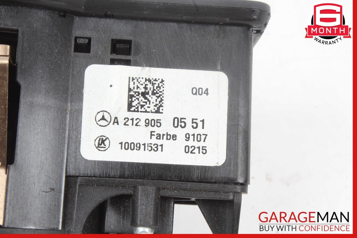 08-20 Mercedes W117 CLA250 E350 Headlight Fog Light Switch Control Module OEM