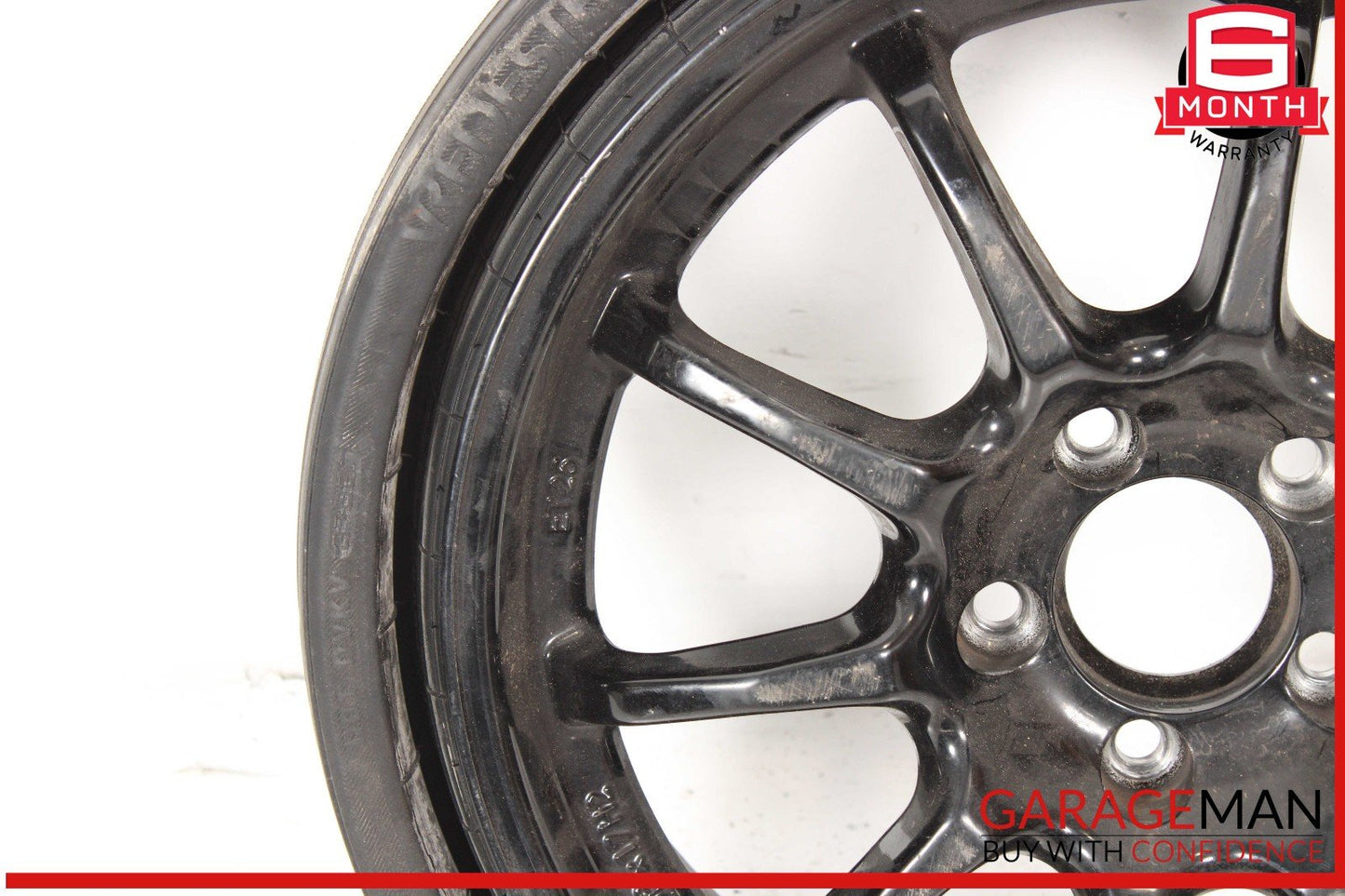 03-12 Mercedes R230 SL500 Emergency Spare Tire Wheel Donut Rim 17" R17