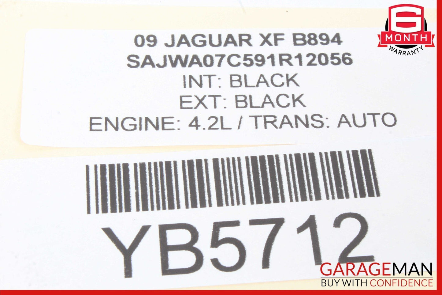 09-15 Jaguar XF X250 Blind Spot Monitor ECU Module Unit 8X2314D453 OEM