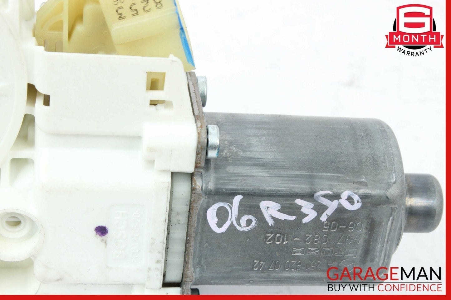 06-12 Mercedes W251 R350 ML450 Front Left Side Door Window Regulator Motor OEM