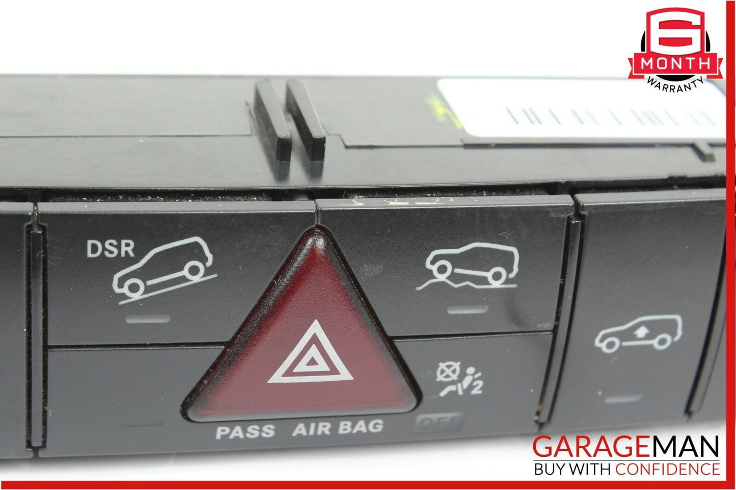 06-12 Mercedes GL450 ML550 Center Dash Hazard Light Switch Control Panel OEM