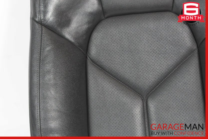 11-17 Porsche Cayenne 958 Front Left Top Upper Seat Cushion Cover Black