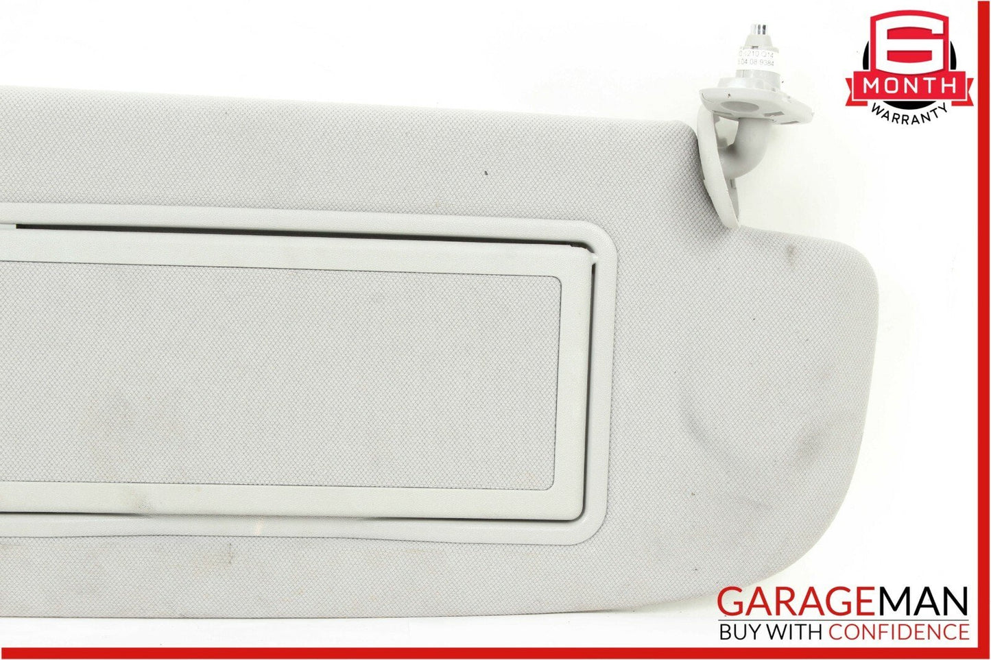 07-13 Mercedes S550 CL550 Front Right Sun Visor Sunvisor Shade Cover Suede Grey