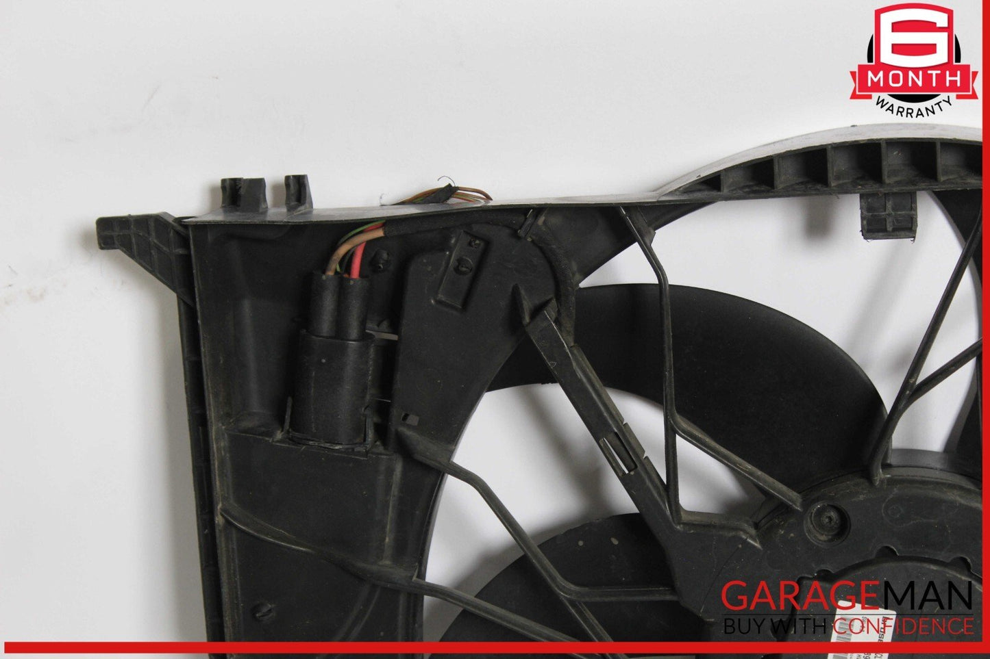07-14 Mercedes W221 S400 S500 CL550 Engine Cooling Fan Shroud Motor Assembly OEM