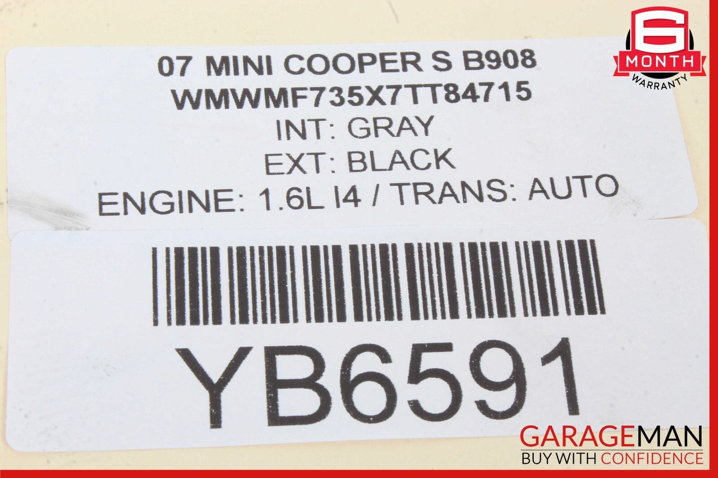 07-15 Mini Cooper Theft Locking Control Module OEM 3451733
