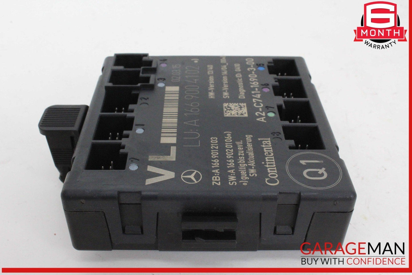 12-20 Mercedes W117 CLA250 Front Left Driver Side Door Control Module Unit OEM