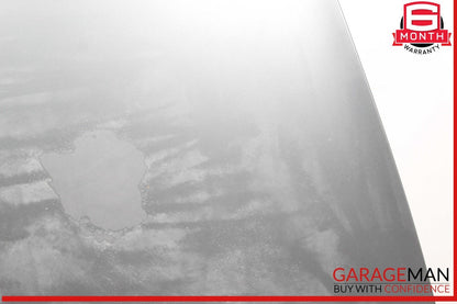 03-06 Porsche Cayenne 955 Front Hood Bonnet Panel Assembly Crystal Silver OEM