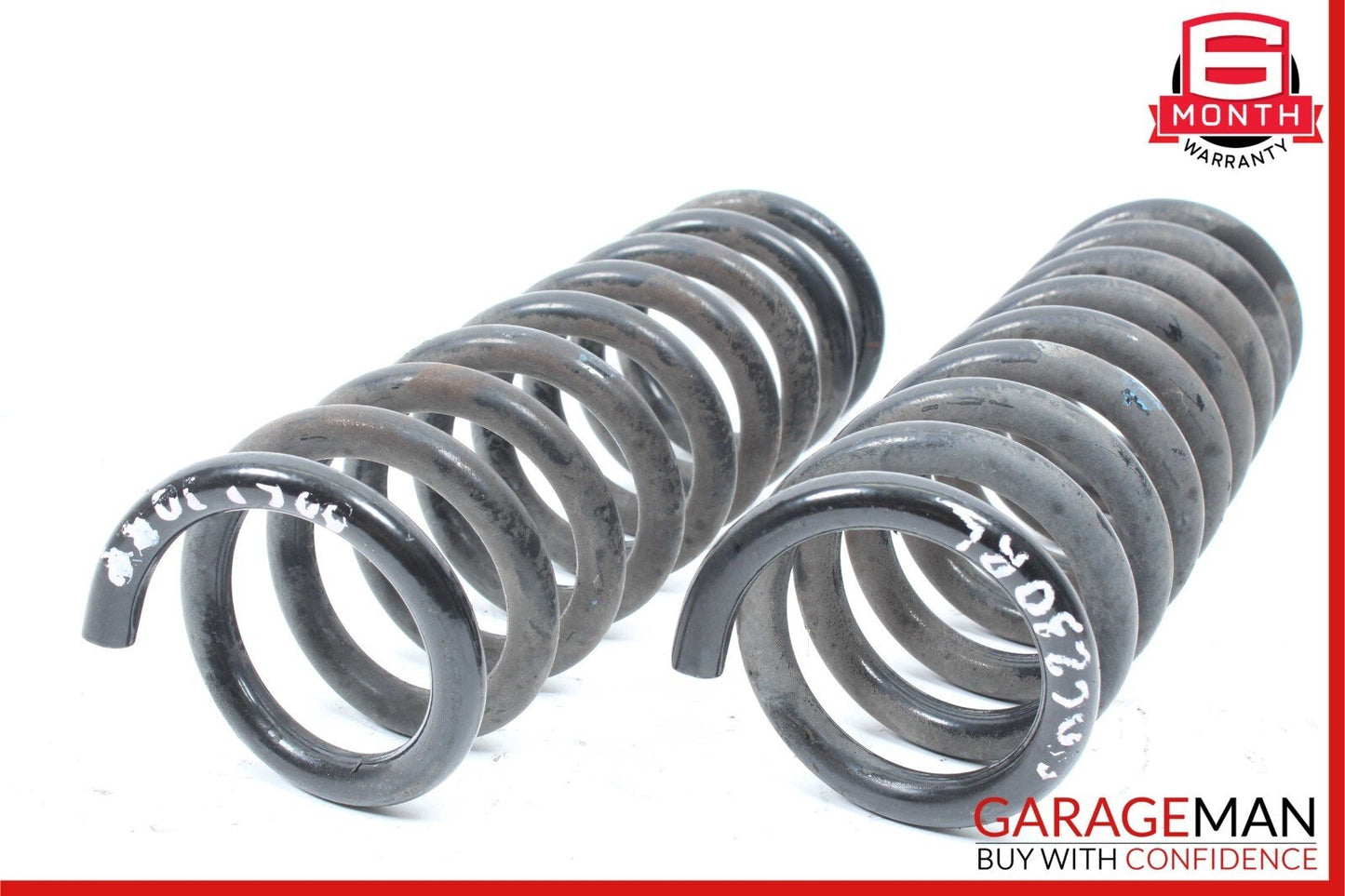 94-00 Mercedes W202 C230 Rear Left & Right Suspension Coil Spring Absorber Set