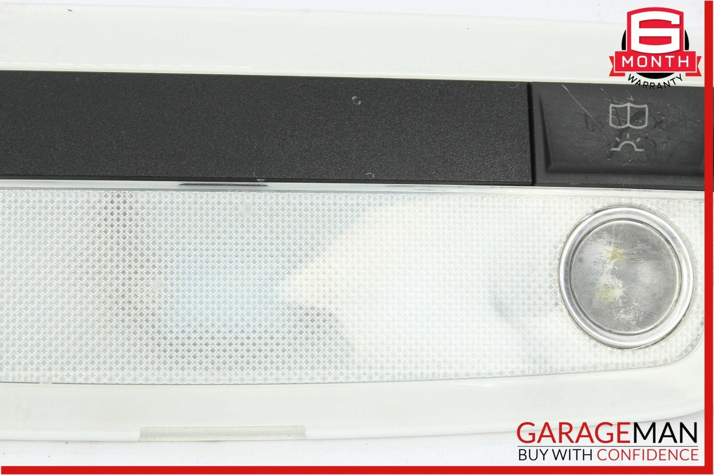 08-14 Mercedes W204 C300 Rear Overhead Dome Light Lamp Reading Map Black