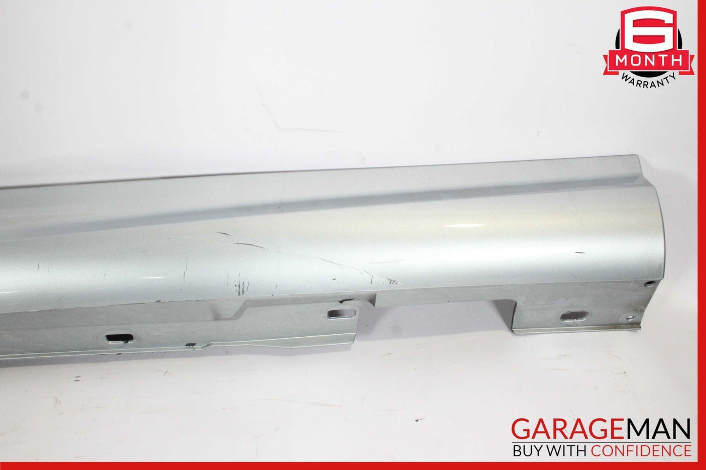 12-14 Mercedes W204 C250 Coupe AMG Sport Left Rocker Panel Side Skirt Silver