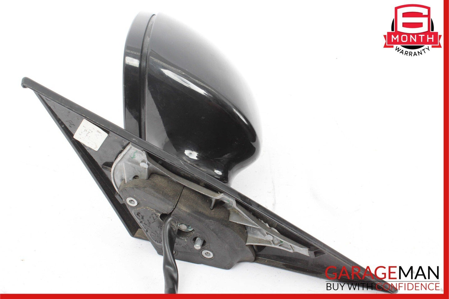 06-08 Mercedes W219 CLS500 Front Left Side Mirror Door Rear View Black