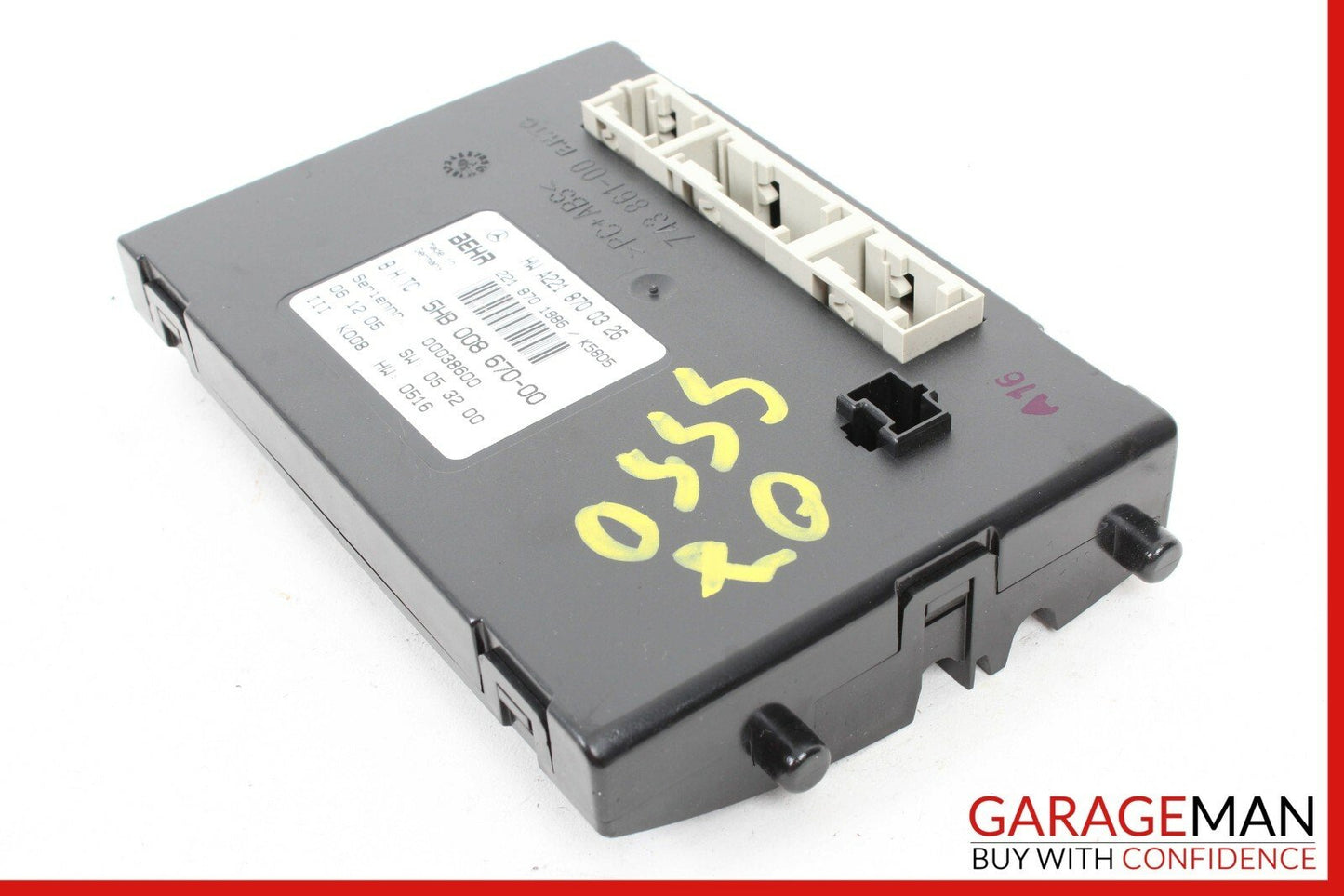 07-09 Mercedes W221 S550 S65 AMG AC A/C Air Heater Blower Climate Control Module
