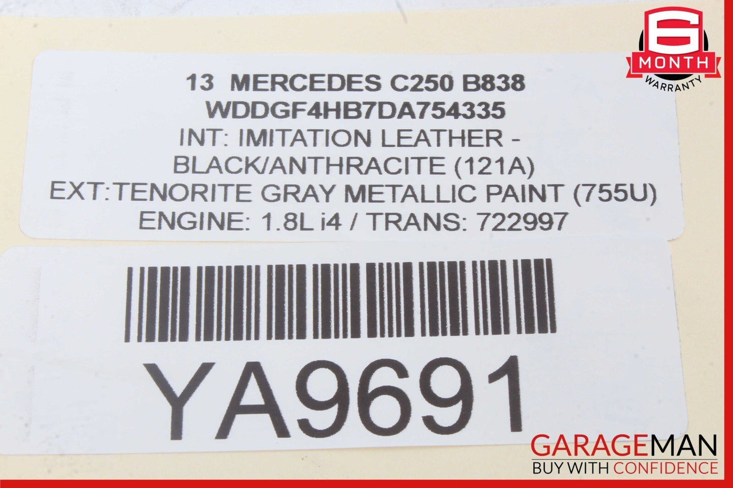 12-14 Mercedes W204 C250 CLS500 Sirius Satellite Radio Receiver Control Module