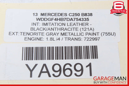 12-14 Mercedes W204 C250 CLS500 Sirius Satellite Radio Receiver Control Module