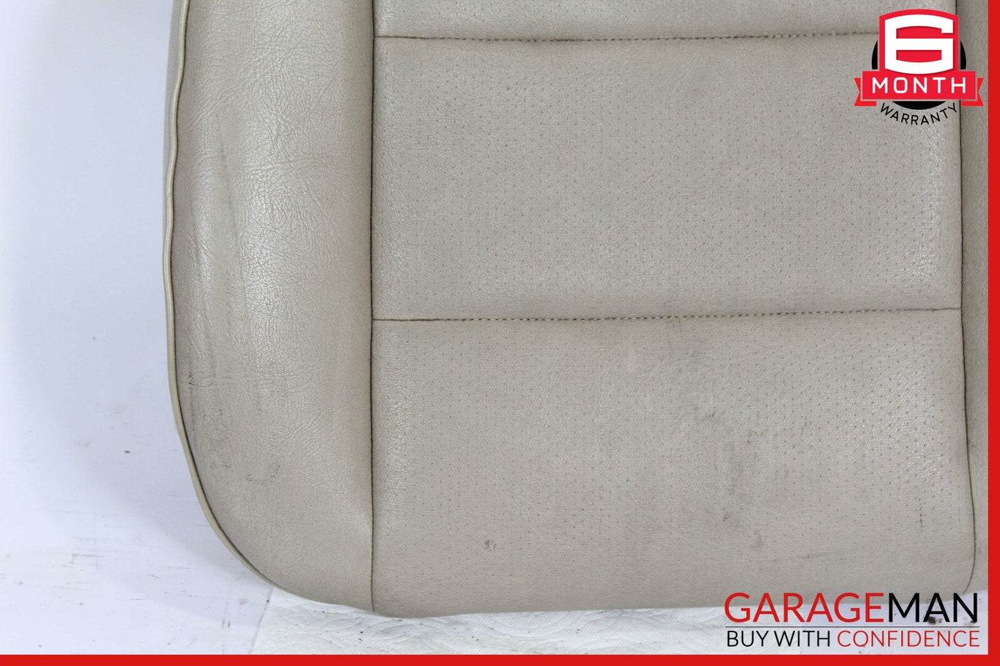 94-00 Mercedes W202 C280 Front Right Lower Bottom Seat Cushion Beige OEM