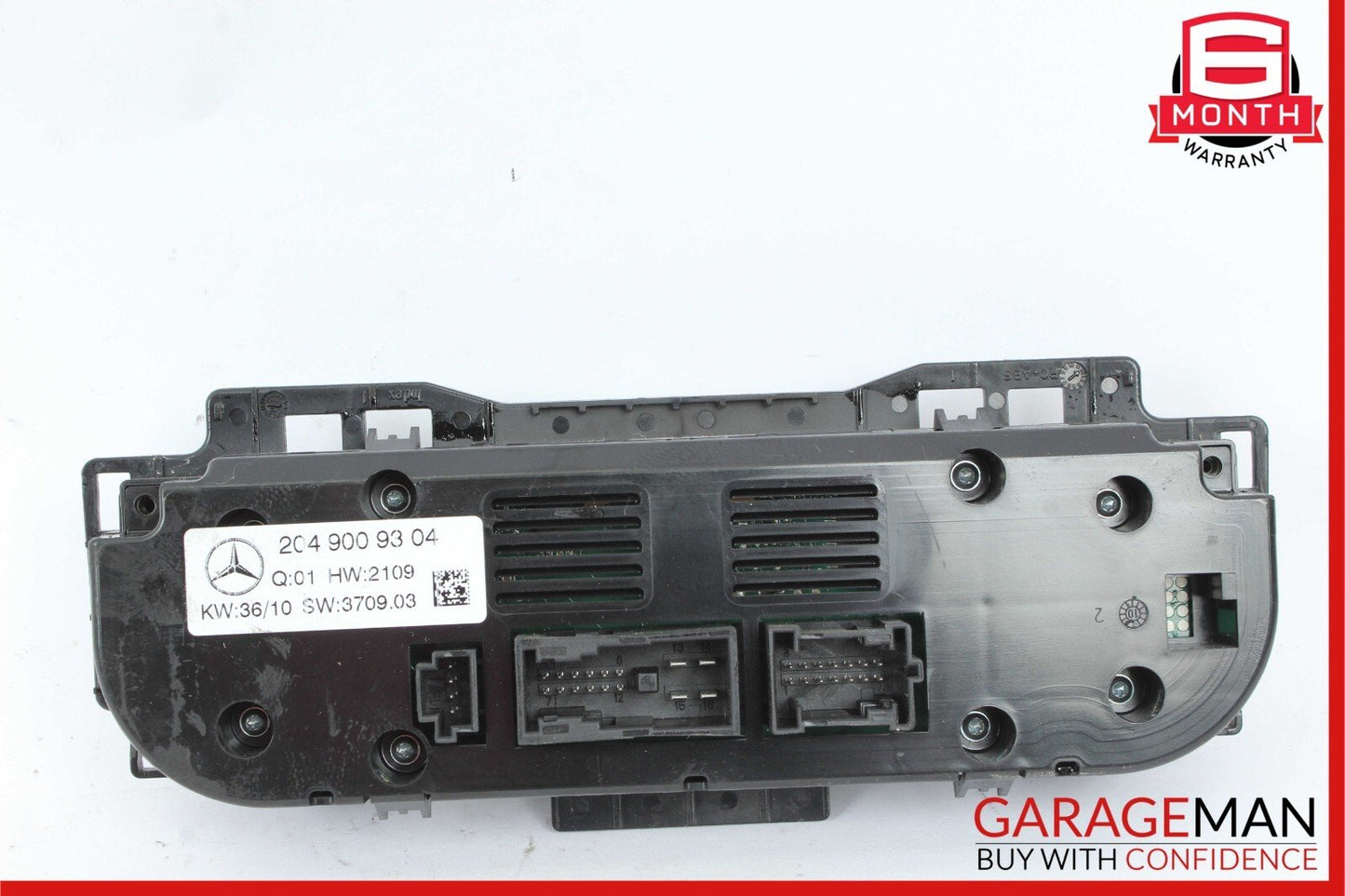 08-11 Mercedes W204 C300 A/C Heater Climate Temperature Switch Control Module