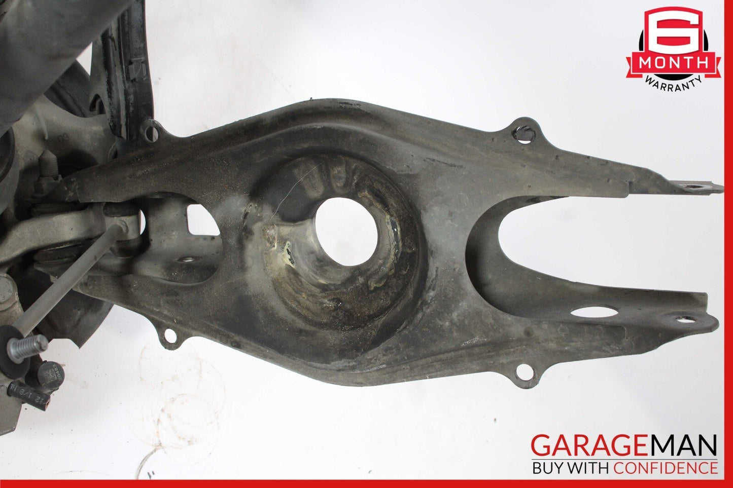 10-13 Mercedes W207 E350 Rear Left Side Spindle Knuckle Brake Rotor Caliper Set