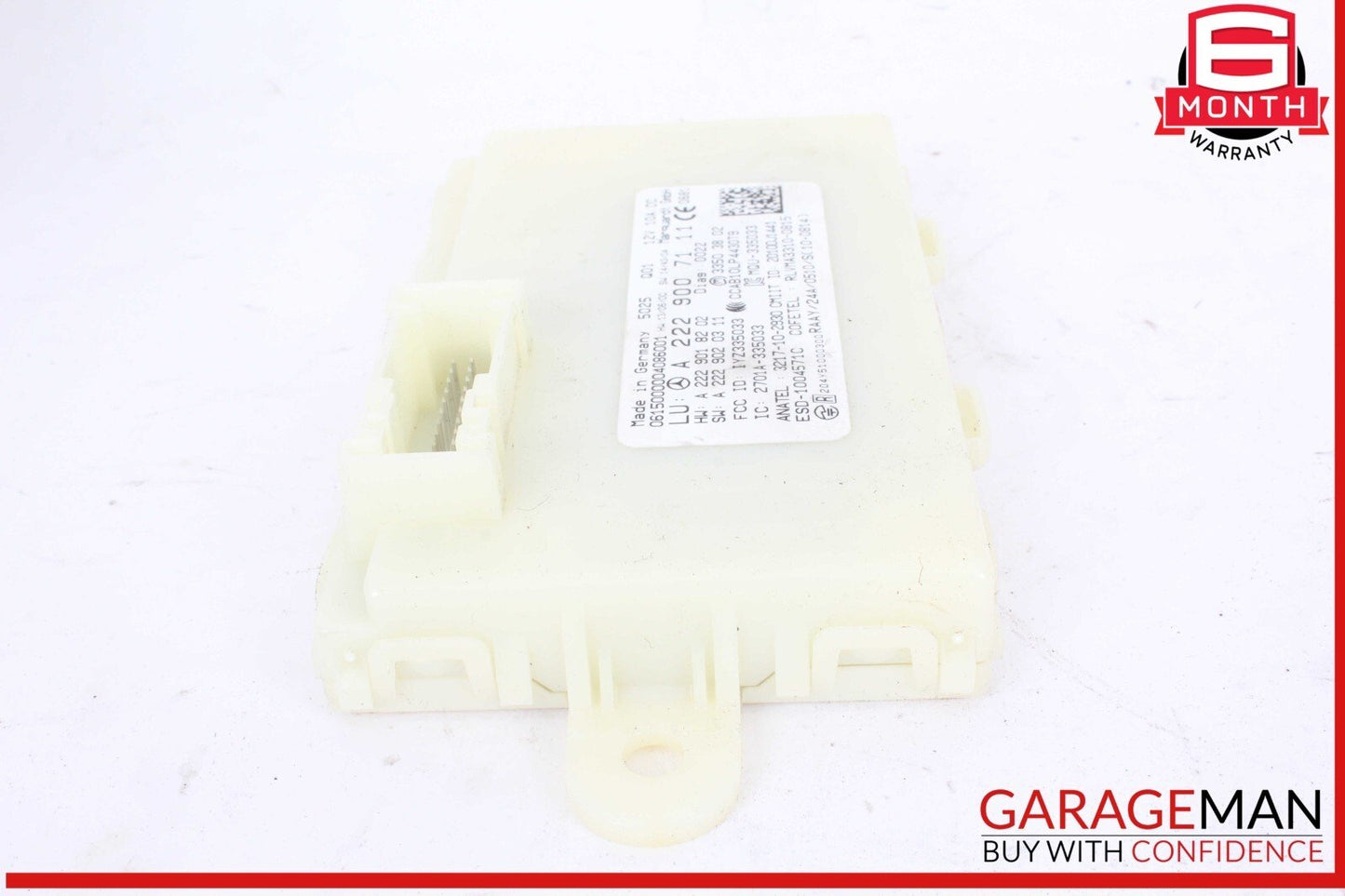 14-19 Mercedes W205 C300 S600 GLC350 S550 Keyless Go Entry Control Module OEM
